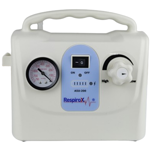 Respirox ASU-200 Bataryalı Aspiratör | Şarjlı, Taşınabilir ve Güçlü Vakum