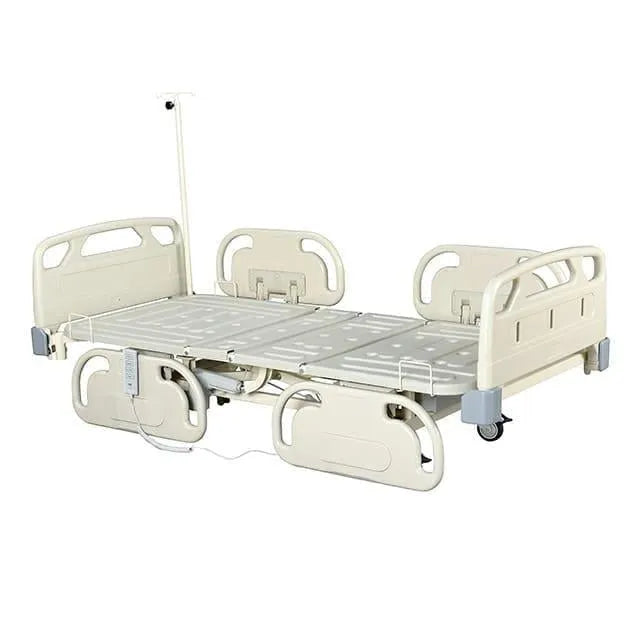 3 Motorlu Hasta Yatağı G-302 | ABS Korkuluklu Plus Elektrikli Hasta Karyolası