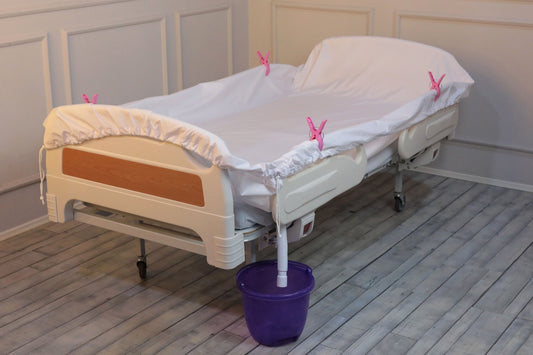 Pratik Hasta Yıkama Çarşafı | Sıvı Geçirmez Banyo Çözümü