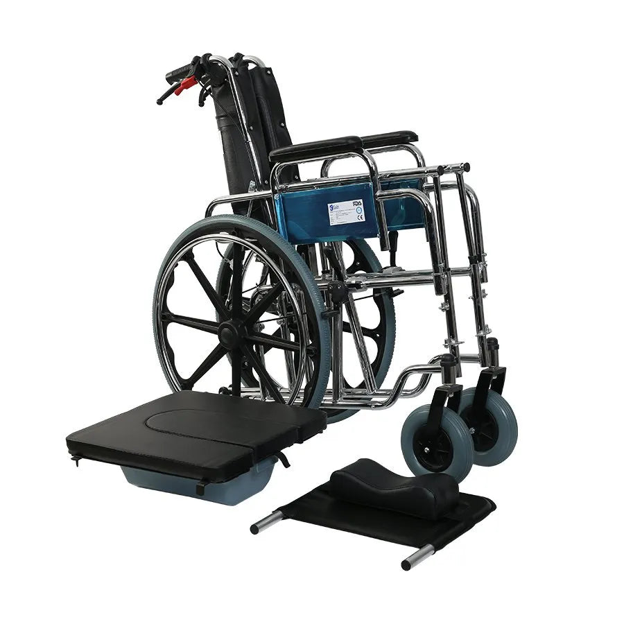 Golfi G124 | Sırtı Yatar Banyo Tuvalet Sandalyesi