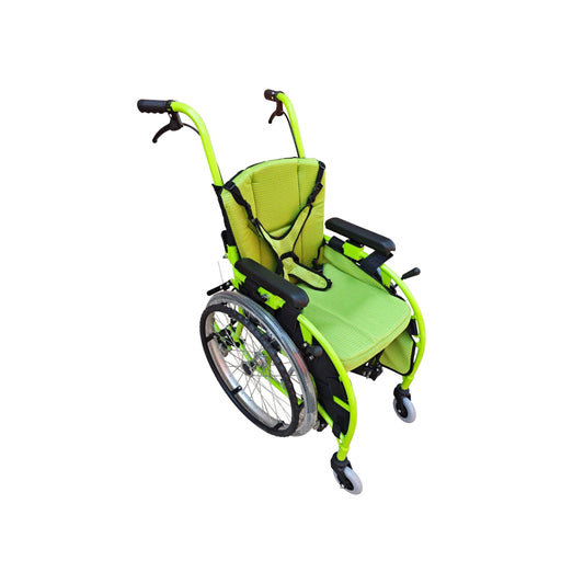 Respirox RCTS-02 Pediatrik Manuel Tekerlekli Sandalye | Refakatçi Frenli