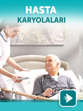 Medineral ev tipi motorlu hasta karyolası ve hasta yatağı çözümleri