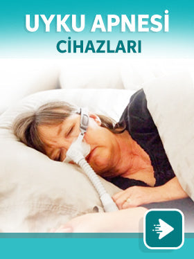 Medineral uyku apnesi cihazları CPAP ve BiPAP modelleri genel görünümü