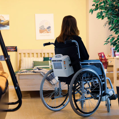 Ventisense Ev Tipi Mekanik Ventilatör | Taşınabilir, Hafif ve Gelişmiş Solunum Desteği