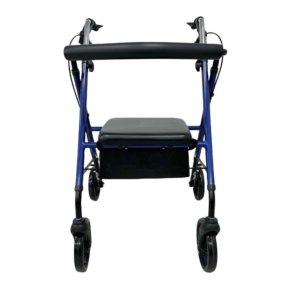 Respirox RR-02 Katlanabilir Rolatör | Frenli & Çantalı