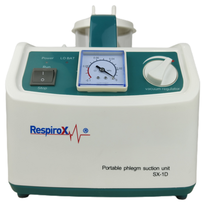 Respirox JLP-002 Bataryalı Aspiratör | Taşınabilir, Güçlü Vakumlu Aspirasyon