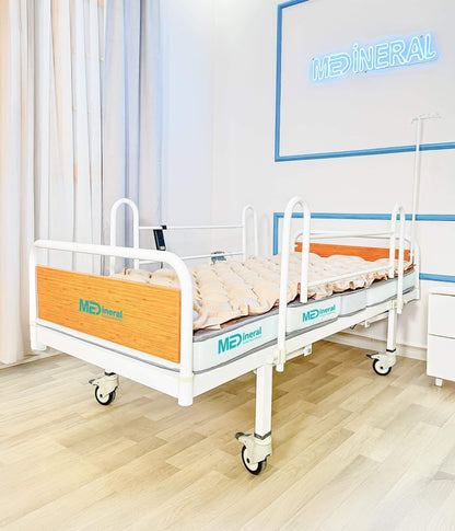 2 Motor Eko Hasta Yatağı | Baklava Tipi Havalı Yatak + Alez