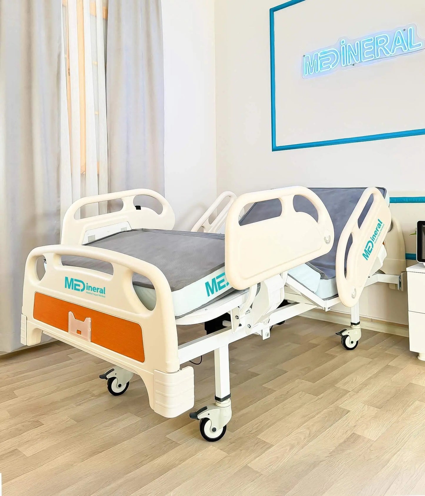 2 Motor Full ABS Hasta Karyolası | Elektrikli Kumandalı Model