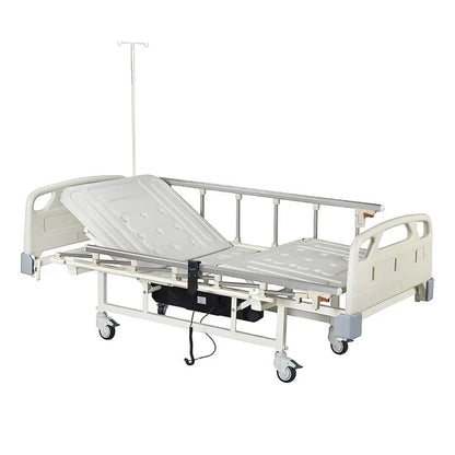 2 Motorlu Hastane Yatağı G-201 | Alüminyum Korkuluklu Plus Dual Elektrikli Hasta Karyolası