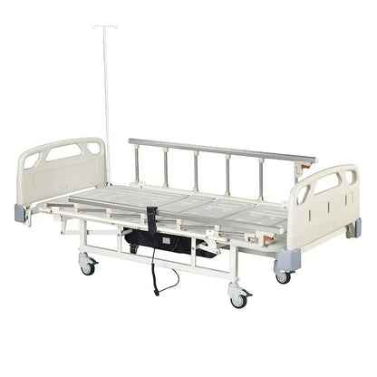 2 Motorlu Hastane Yatağı G-201 | Alüminyum Korkuluklu Plus Dual Elektrikli Hasta Karyolası