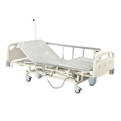 3 Motorlu Hasta Karyolası G-301 | Alüminyum Korkuluklu Plus Elektrikli Hasta Yatağı