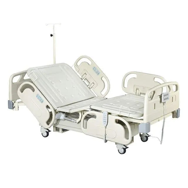 3 Motorlu Hasta Yatağı G-302 | ABS Korkuluklu Plus Elektrikli Hasta Karyolası