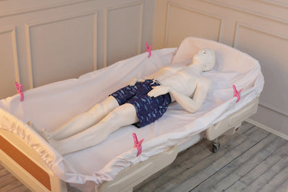 Pratik Hasta Yıkama Çarşafı | Sıvı Geçirmez Banyo Çözümü