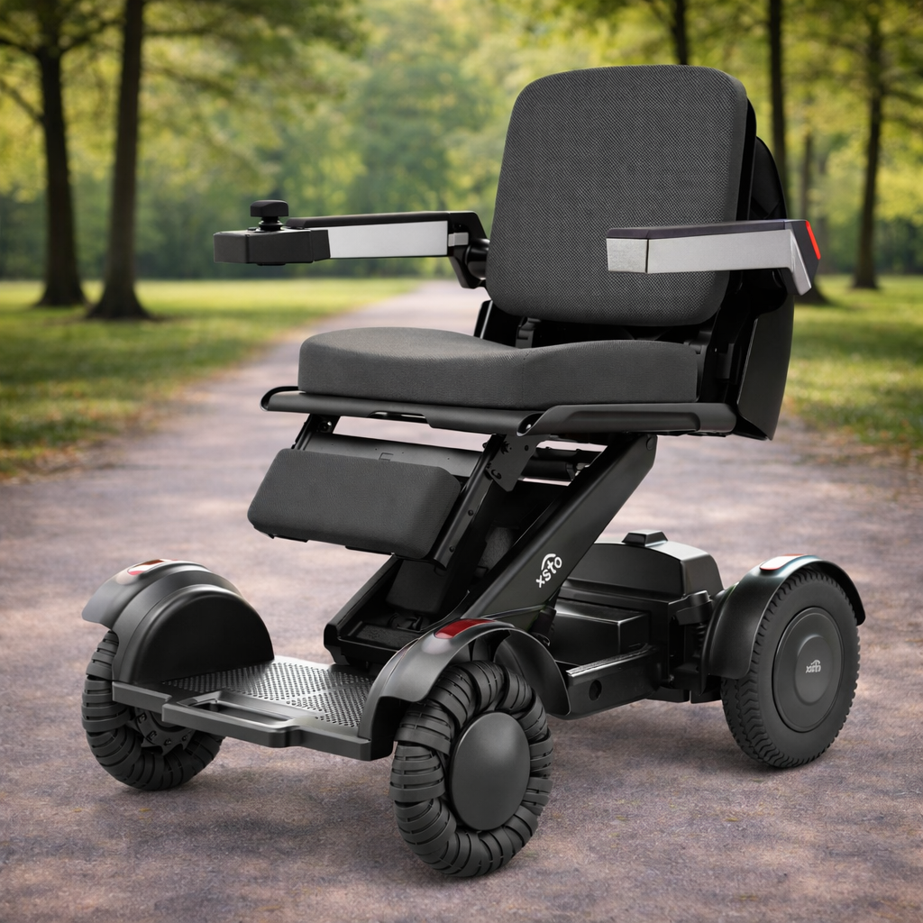 Poylin P213 XSTO M4 Akülü Sandalye | 4 Motorlu & Otomatik