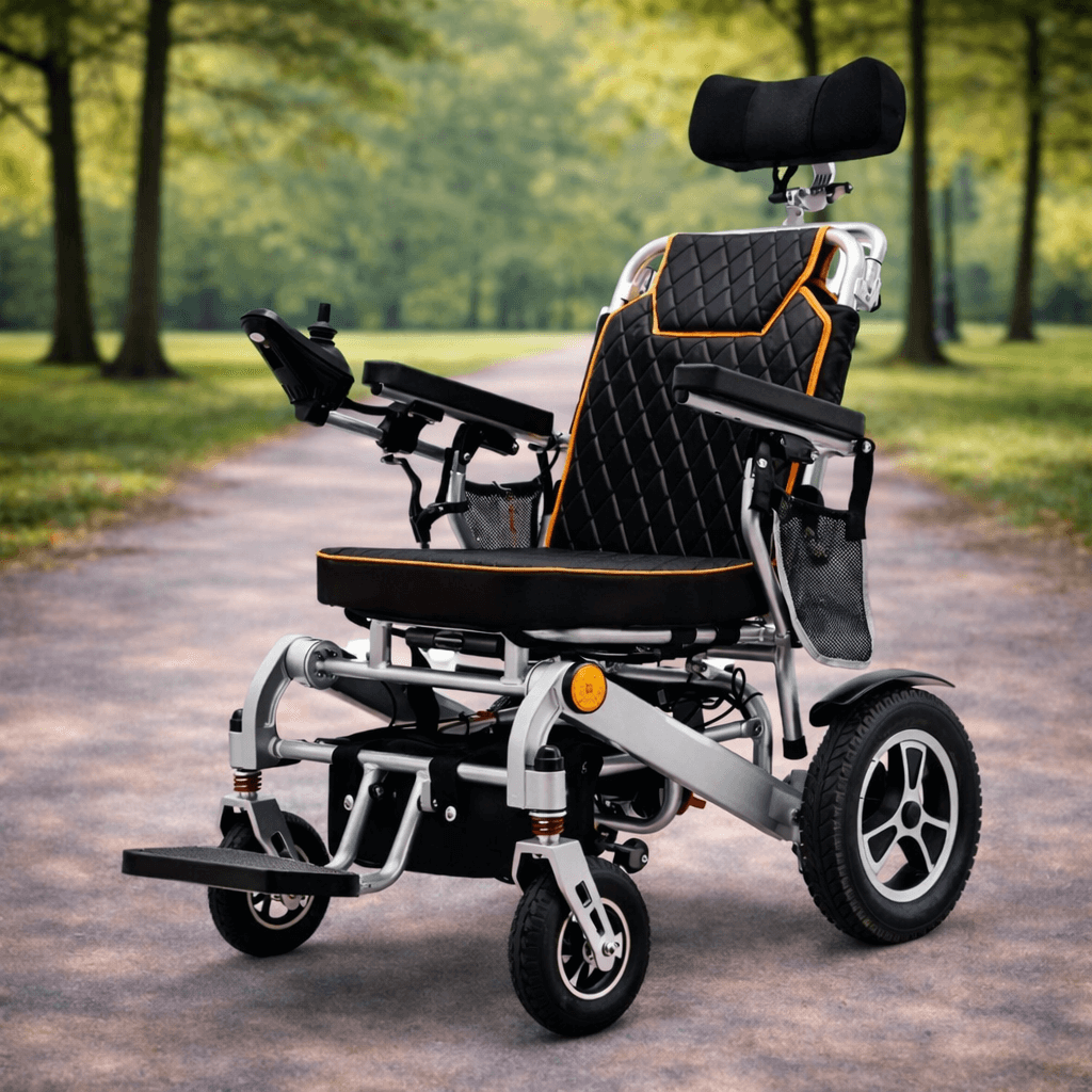 Poylin P206 Ultra Hafif Akülü Sandalye | Katlanabilir & Lityum