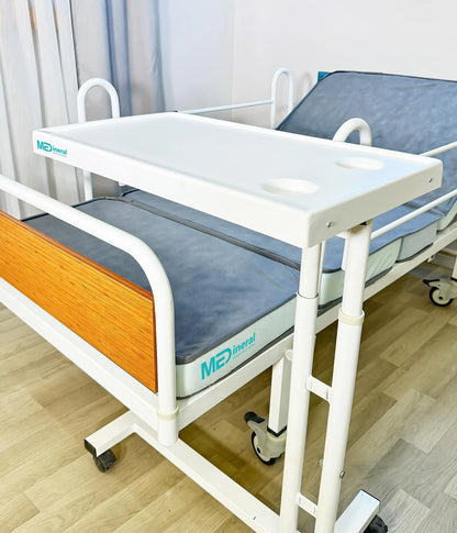 Amortisörlü Hasta Yemek Masası | ABS Tablalı Ayarlanabilir