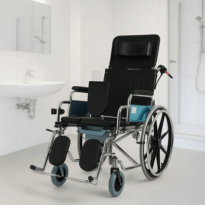 Golfi G124 | Sırtı Yatar Banyo Tuvalet Sandalyesi