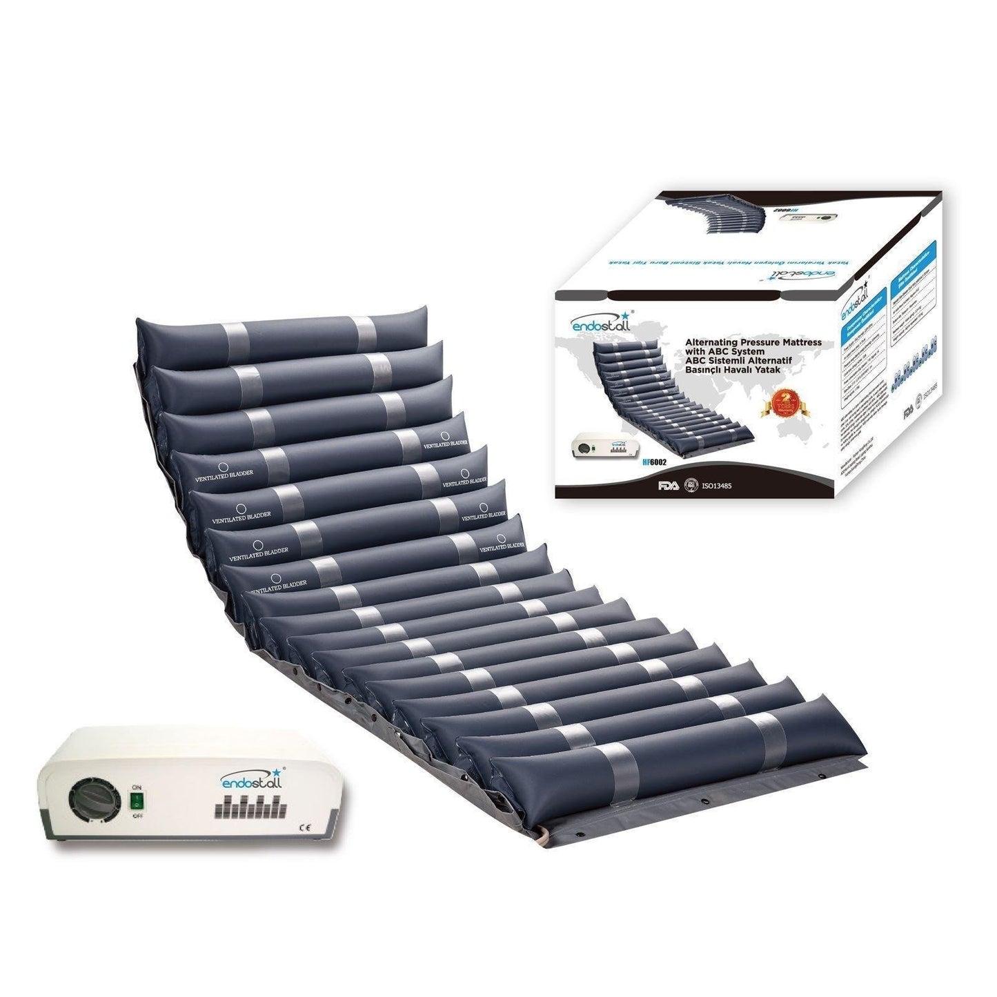 HF6002 ABC 12cm Endostal Borulu Havalı Yatak | Alternatif Basınçlı