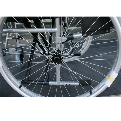 Poylin P120 50 cm Manuel Tekerlekli Sandalye | Geniş & Dayanıklı