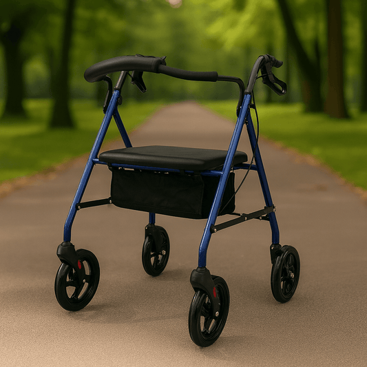 Respirox RR-02 Katlanabilir Rolatör | Frenli & Çantalı