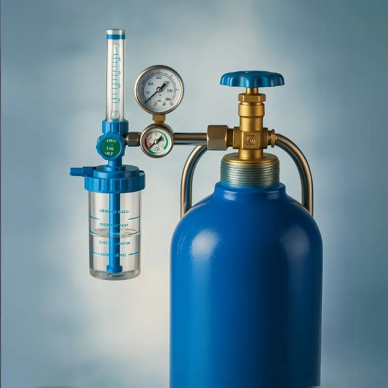 Oksijen Tüpü 10 Lt | Manometreli