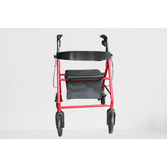 POYLİN 4 Tekerlekli Oturaklı Rollatör | Yaşlı Yürümeye Destek Yürüteç