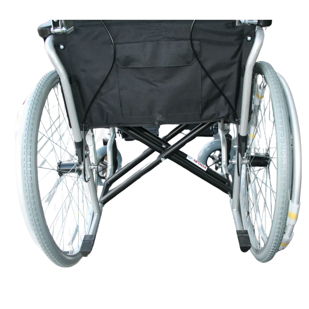 Poylin P120 50 cm Manuel Tekerlekli Sandalye | Geniş & Dayanıklı