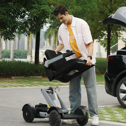 Poylin P213 XSTO M4 Akülü Sandalye | 4 Motorlu & Otomatik