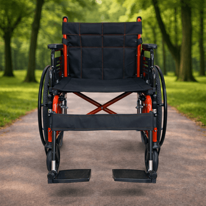 Poylin P110Y Manuel Tekerlekli Sandalye | Pratik & Dayanıklı