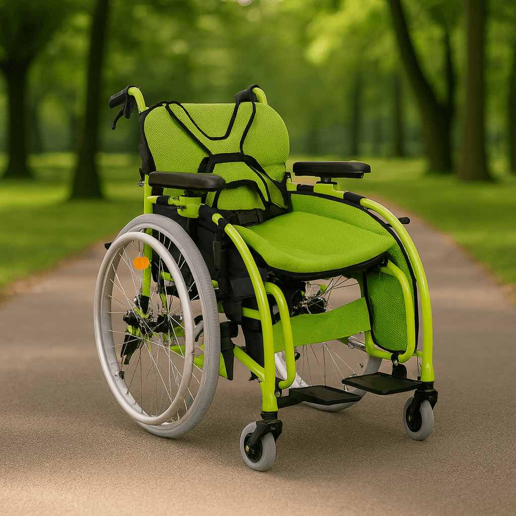 Poylin P981 Pediatrik Tekerlekli Sandalye | Ayarlanabilir & Hafif