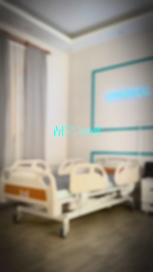 3 Motor Hasta Karyolası | Full ABS Asansörlü