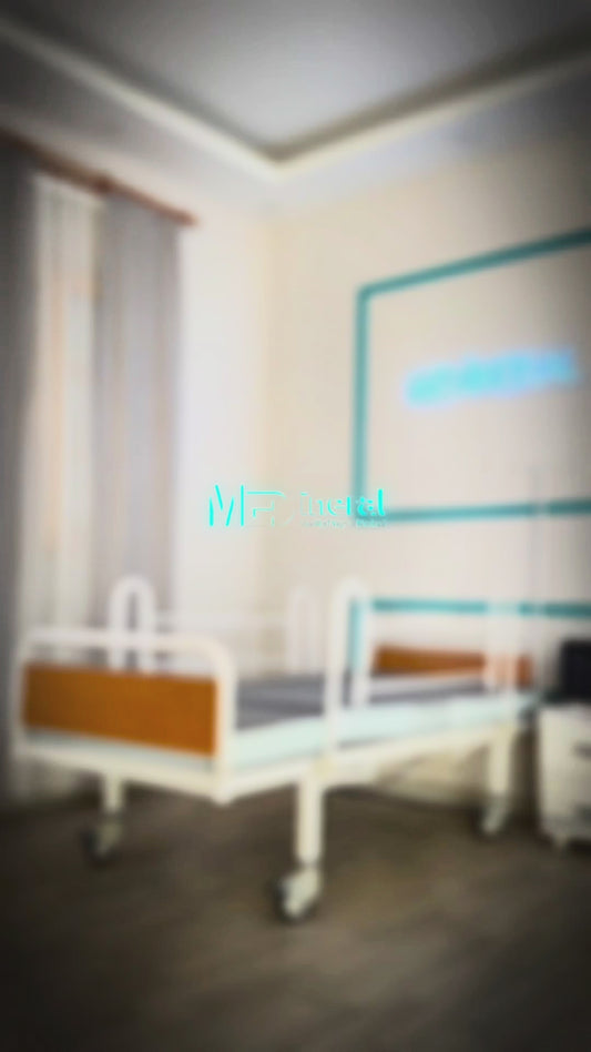 2 Motor Hasta Yatağı Eko | Elektrikli Kumandalı Ev Tipi Hasta Karyolası