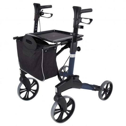 Respirox PRO Lüx Alüminyum Katlanabilir Rollatör | Çantalı