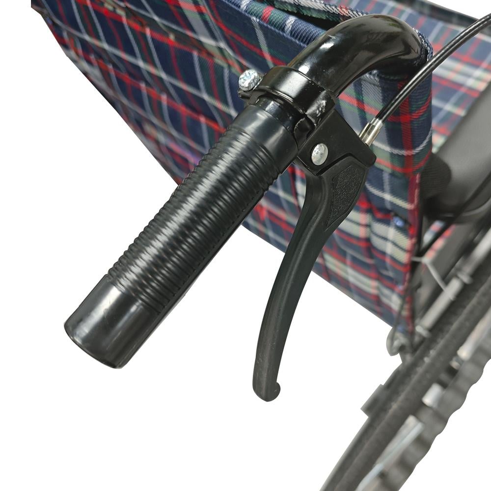 Respirox RMTS01 Manuel Tekerlekli Sandalye | Refakatçi Frenli