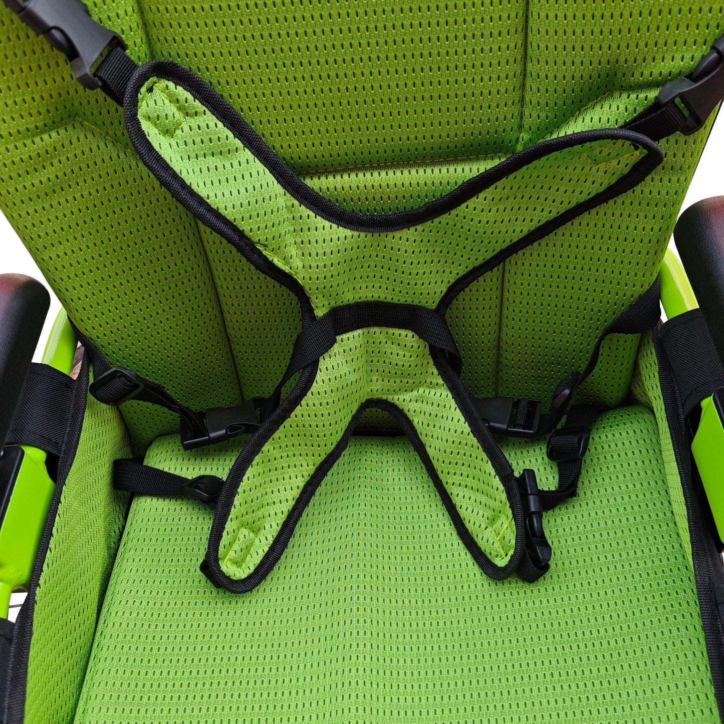 Respirox RCTS-02 Pediatrik Manuel Tekerlekli Sandalye | Refakatçi Frenli