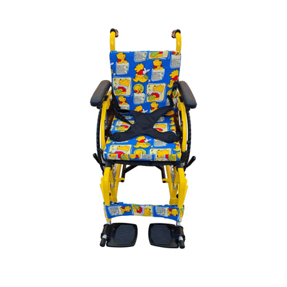 Respirox RCTS-01 Pediatrik Manuel Tekerlekli Sandalye | Refakatçi Frenli