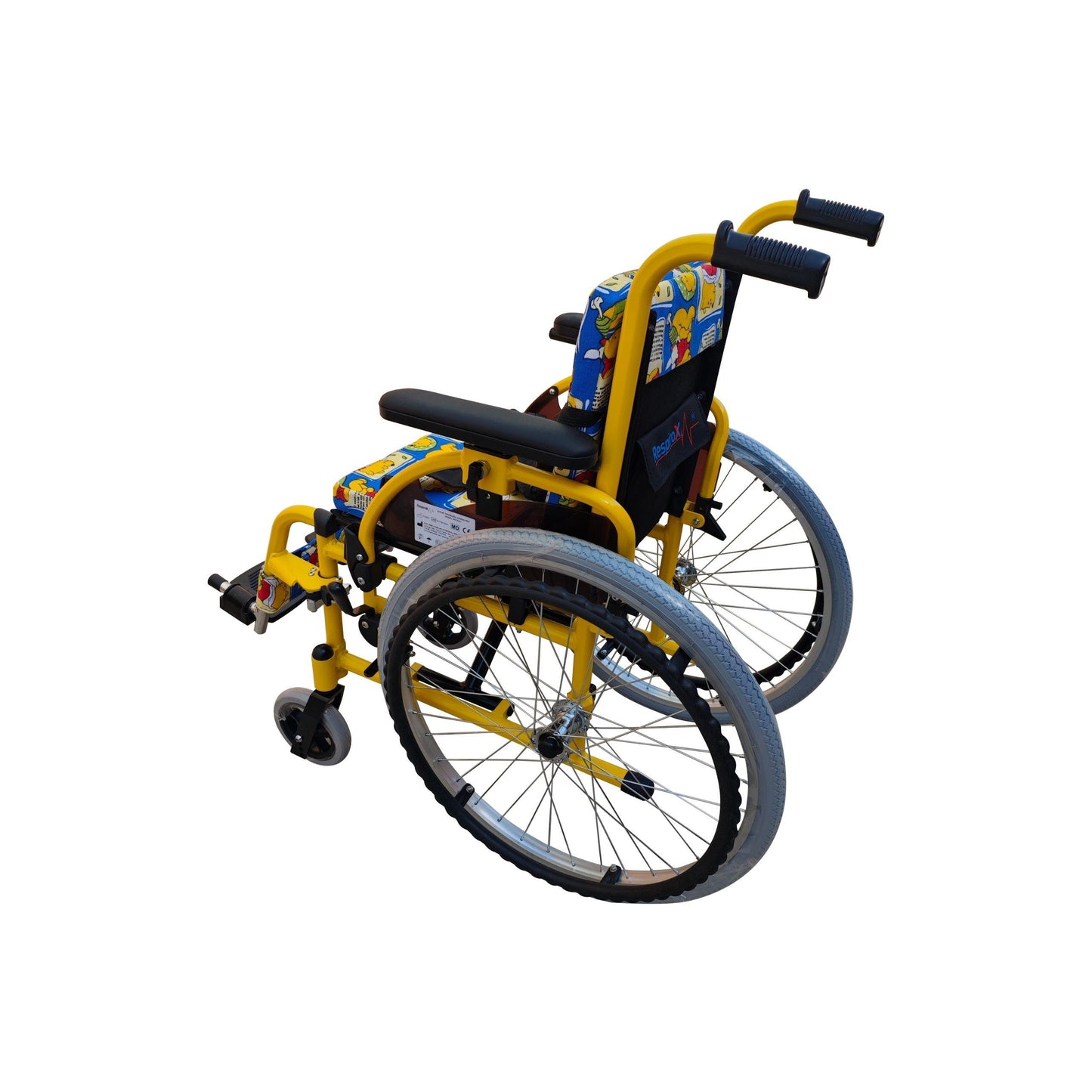 Respirox RCTS-01 Pediatrik Manuel Tekerlekli Sandalye | Refakatçi Frenli