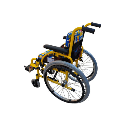 Respirox RCTS-01 Pediatrik Manuel Tekerlekli Sandalye | Refakatçi Frenli