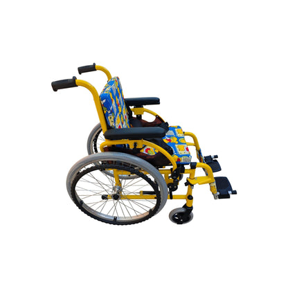 Respirox RCTS-01 Pediatrik Manuel Tekerlekli Sandalye | Refakatçi Frenli