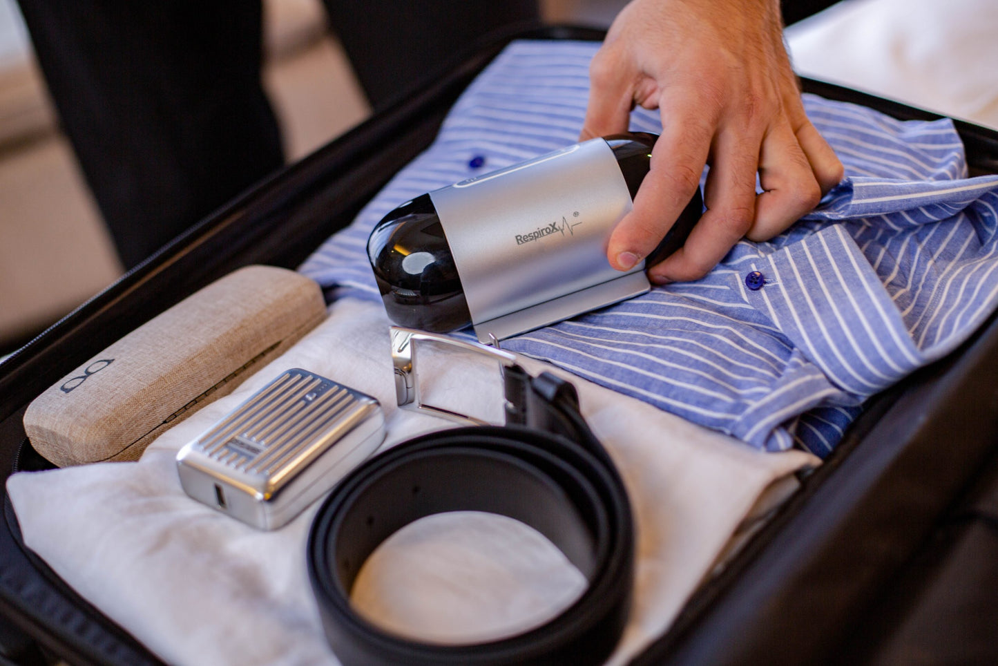 Respirox Mini Auto CPAP PRO | Ultra Hafif 400 g Taşınabilir Otomatik CPAP