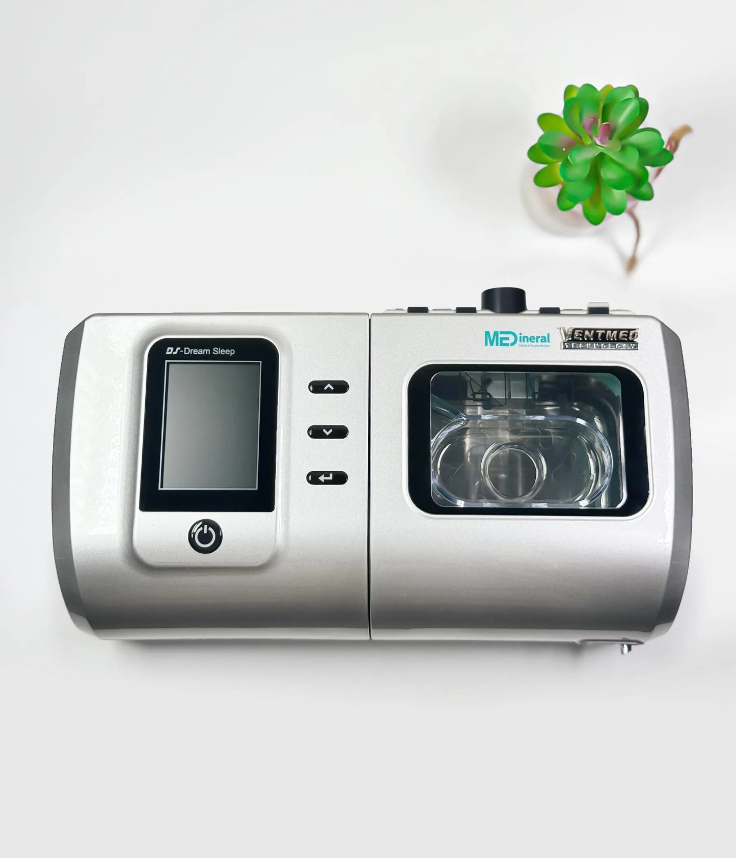 VentMed DreamSleep DS6 Auto CPAP Cihazı | Isıtmalı Nemlendirici + Maske Seti