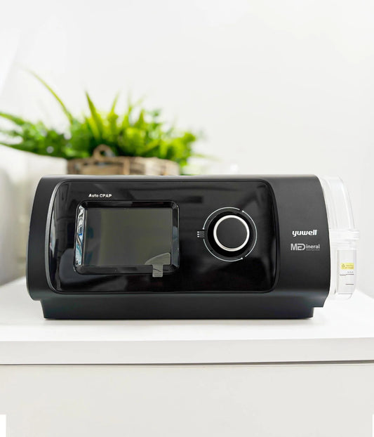 Yuwell Breathcare YH-480 Auto CPAP Cihazı | Maske + Isıtmalı Nemlendirici Seti
